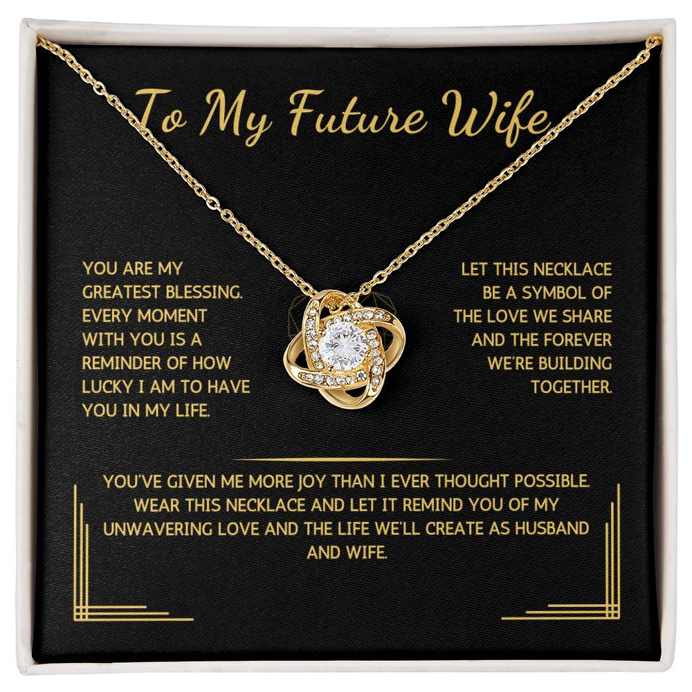 Opulyn Necklace - To My Future Wife - From Your Future Husband - WSFWFH220