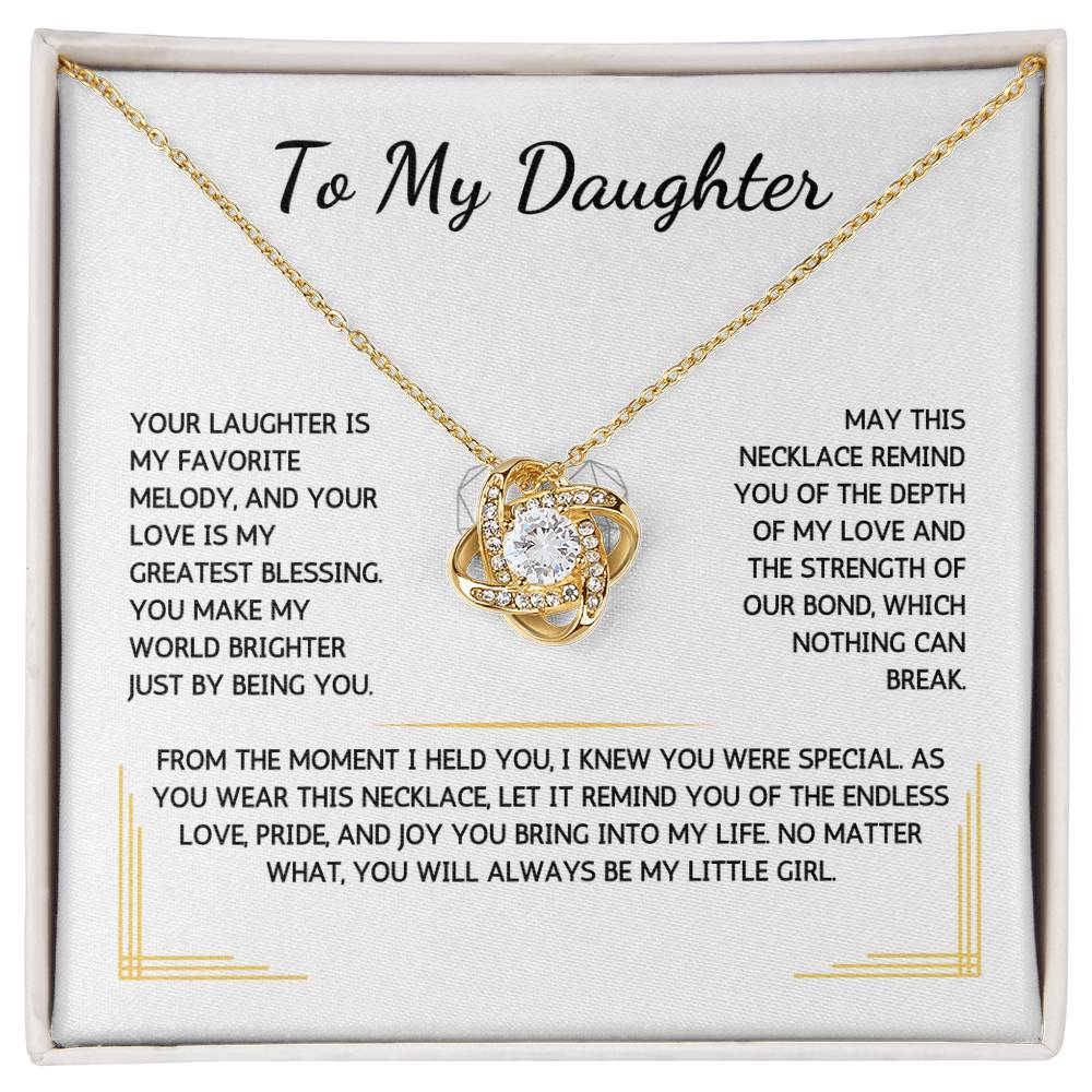 Opulyn Necklace - To My Daughter - From Dad - WSDF215