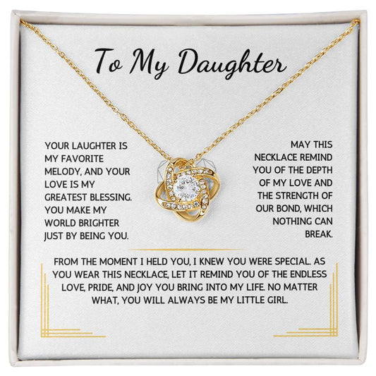 Opulyn Necklace - To My Daughter - From Dad - WSDF215