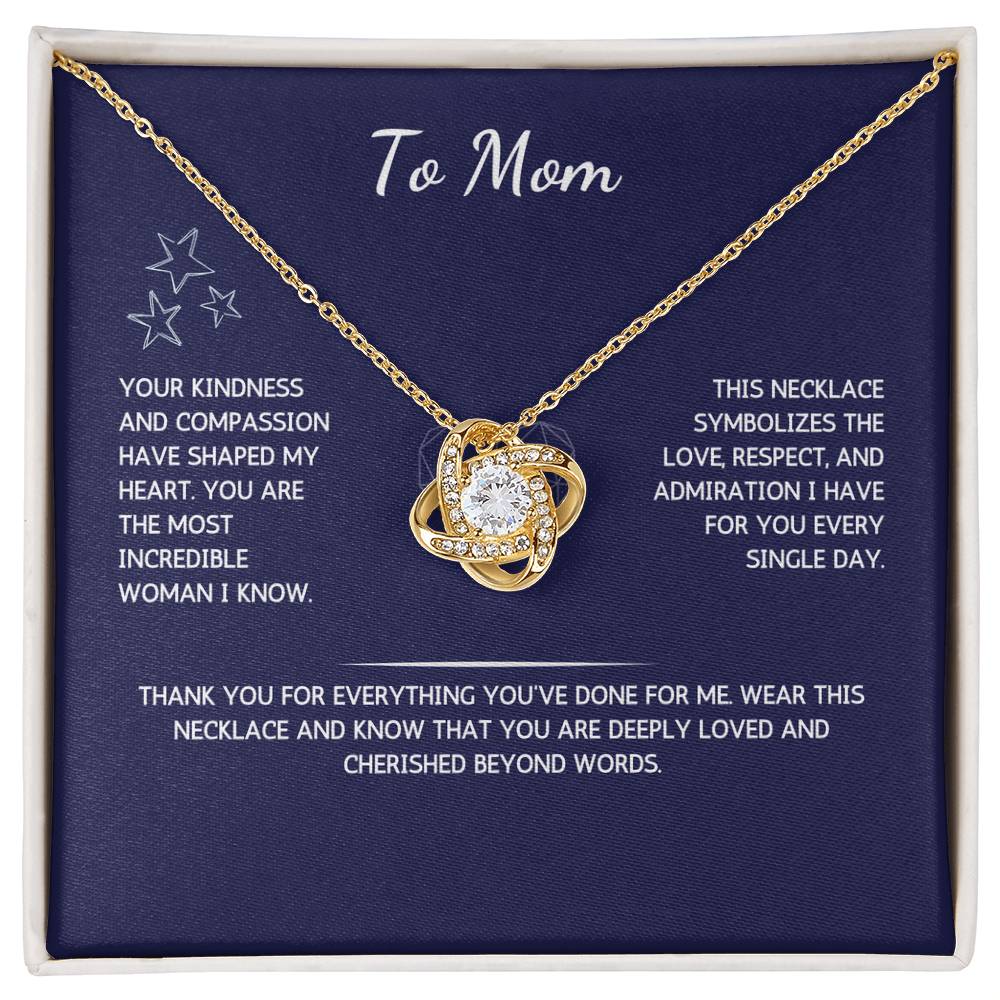 Opulyn Necklace - To My Mom - From Your Son - WSMS216