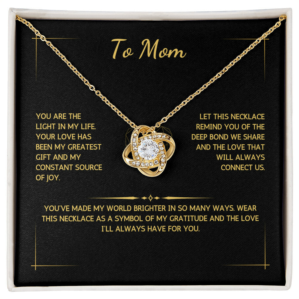 Opulyn Necklace - To My Mom - From Your Son - WSMS215