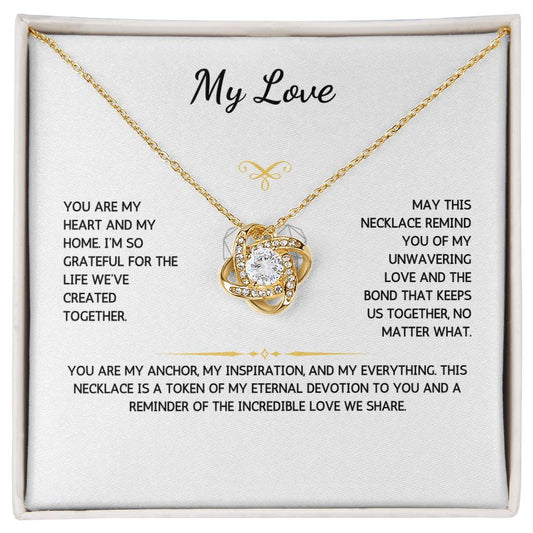 Opulyn Necklace - To My Love - From Your Husband - WSWH211