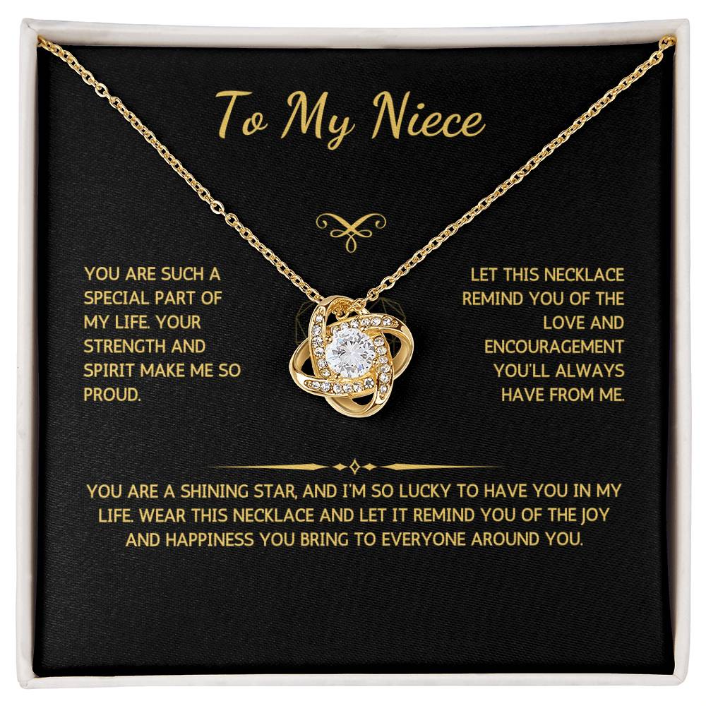 Opulyn Necklace - To My Niece From Your Aunt_Uncle - WSNAU206