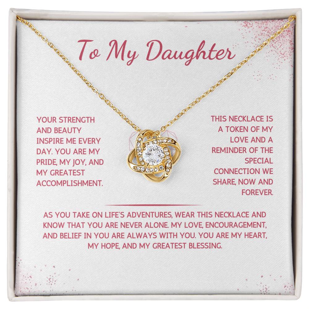 Opulyn Necklace - To My Daughter - From Mom - WSDM208