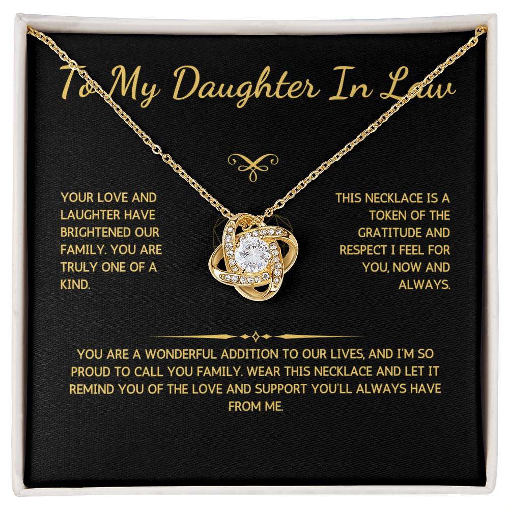 Opulyn Necklace - To My Daughter In Law - WSSDIL206