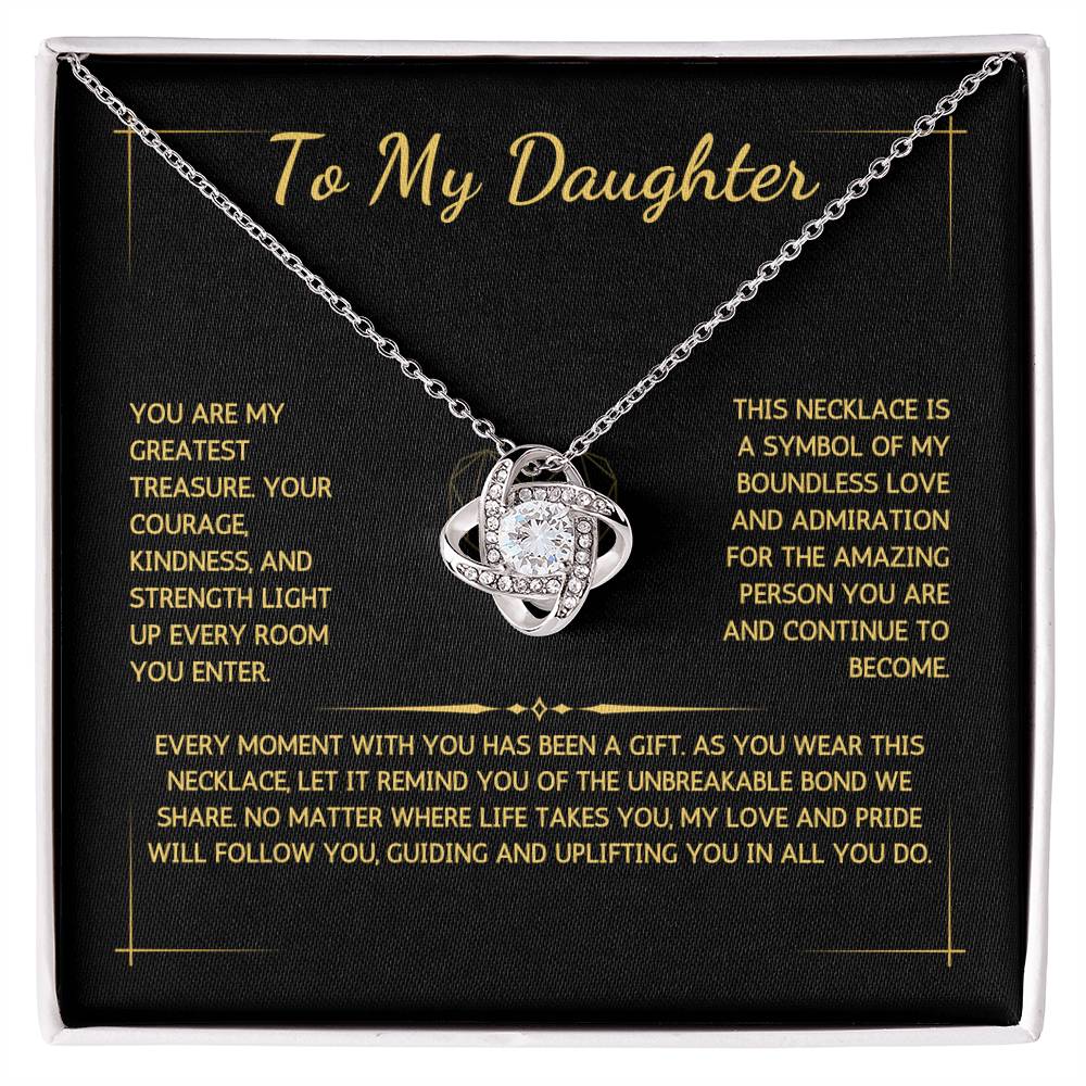 Opulyn Necklace - To My Daughter - From Dad - WSDF216