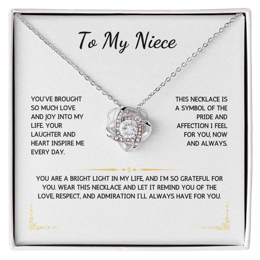 Opulyn Necklace - To My Niece From Your Aunt_Uncle - WSNAU205