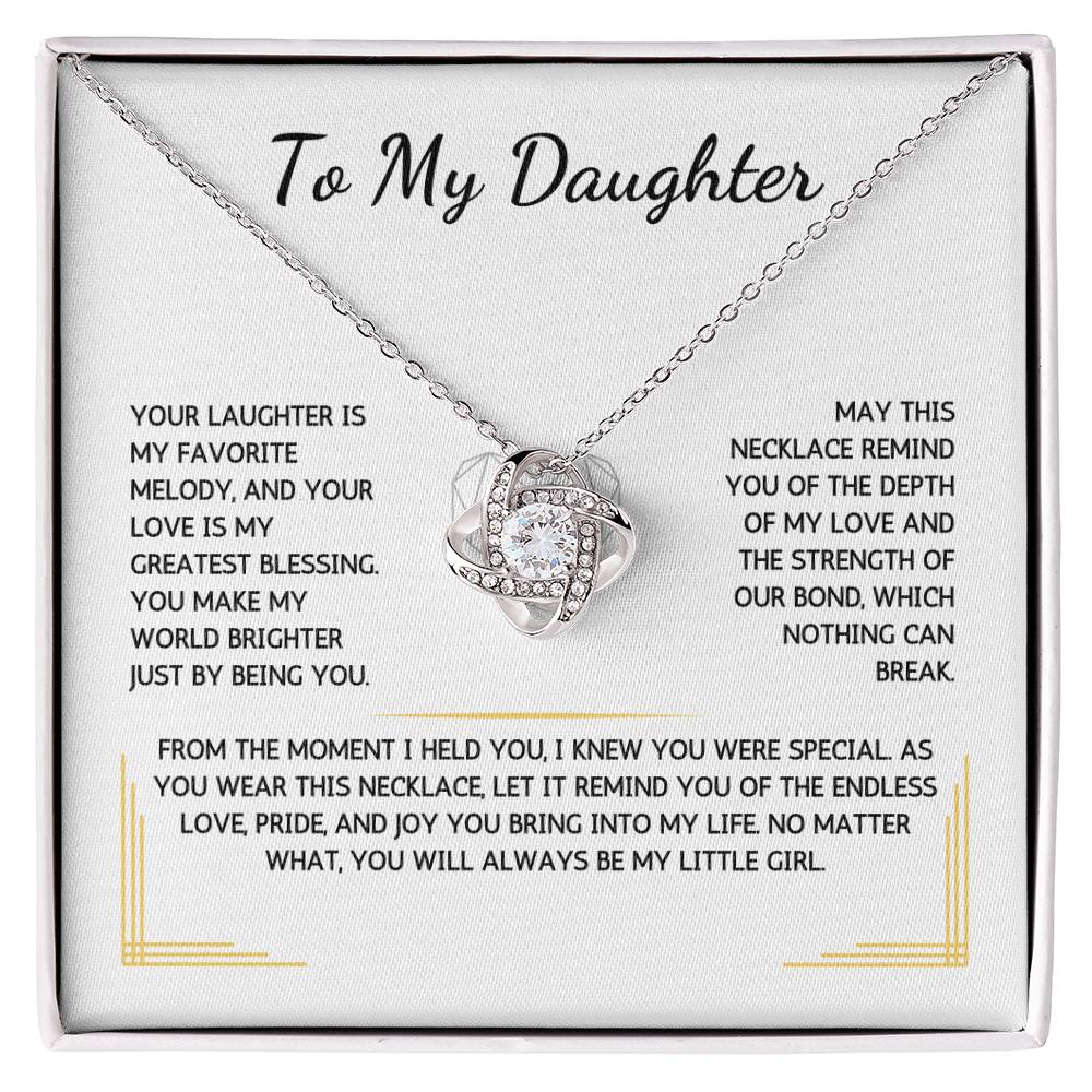 Opulyn Necklace - To My Daughter - From Dad - WSDF215