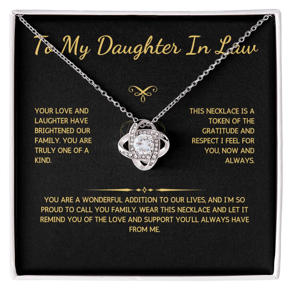 Opulyn Necklace - To My Daughter In Law - WSSDIL206