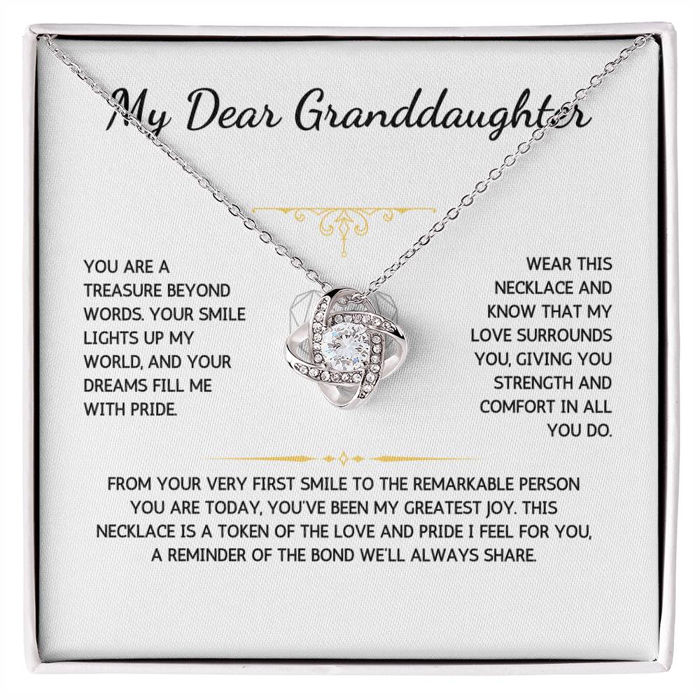 Opulyn Necklace - To My Granddaughter - From Grandmother - WSGDGM203