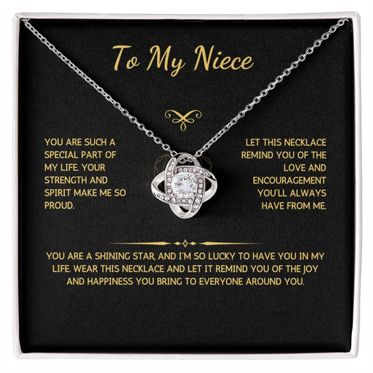 Opulyn Necklace - To My Niece From Your Aunt_Uncle - WSNAU206