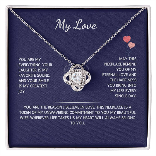 Opulyn Necklace - To My Love - From Your Husband - WSWH203