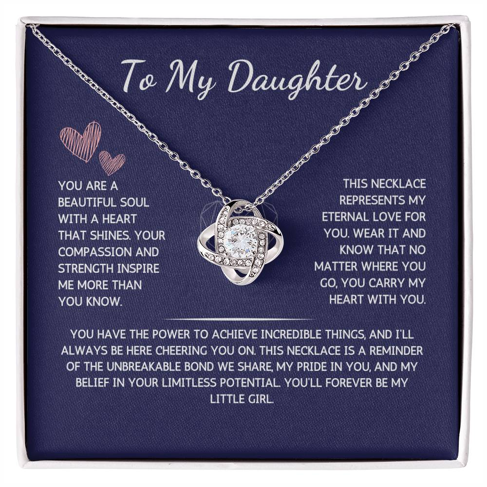 Opulyn Necklace - To My Daughter - From Dad - WSDF213