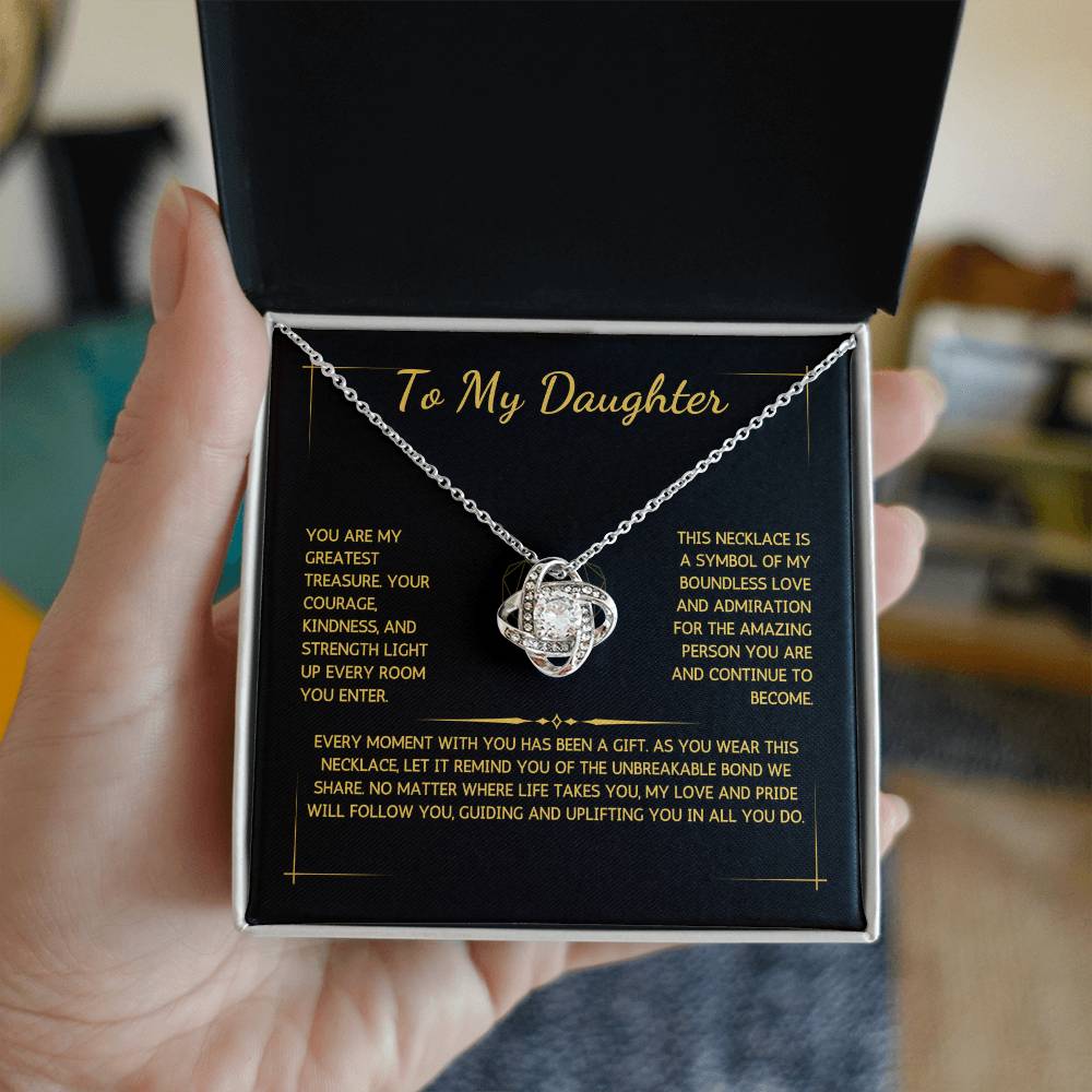 Opulyn Necklace - To My Daughter - From Dad - WSDF216