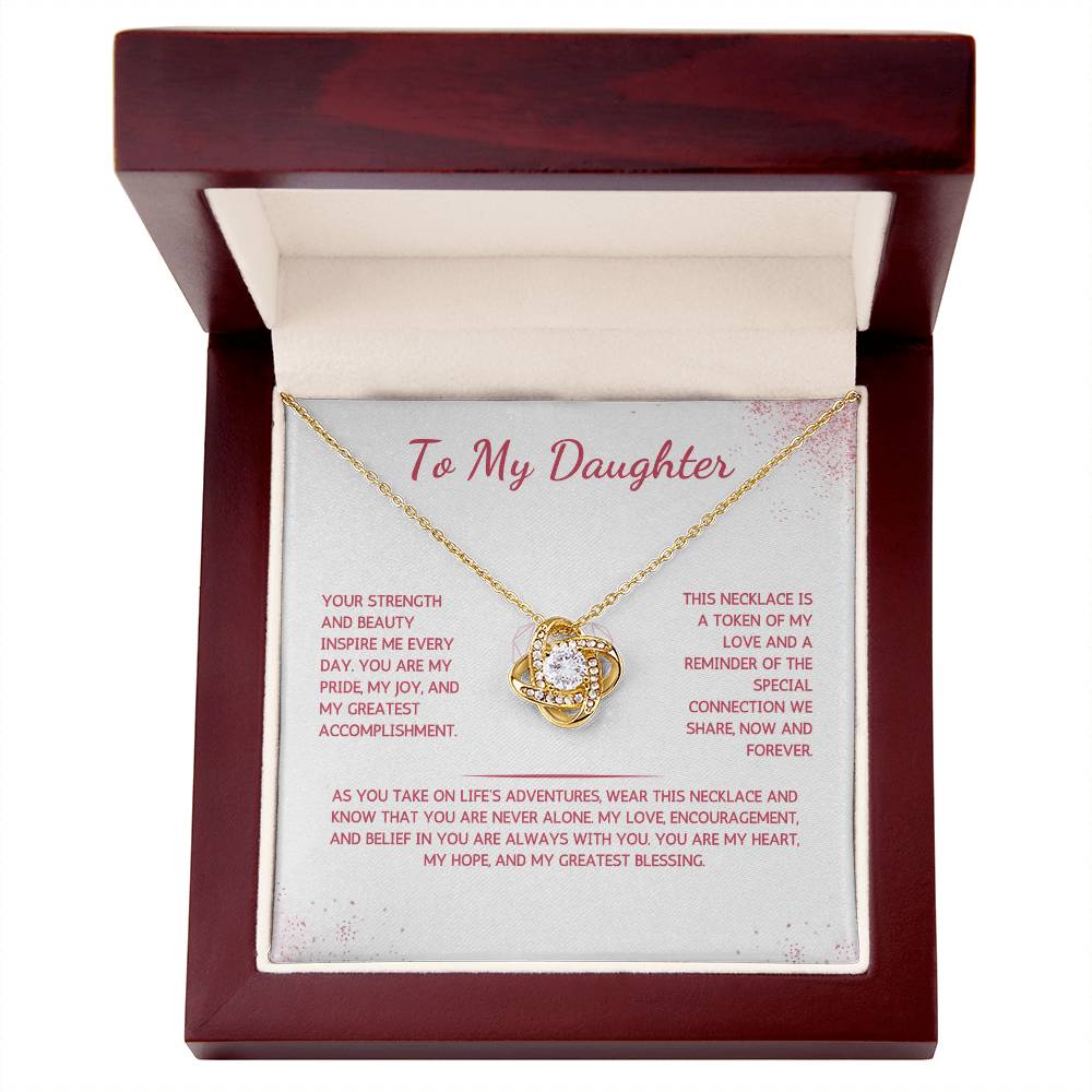 Opulyn Necklace - To My Daughter - From Mom - WSDM208