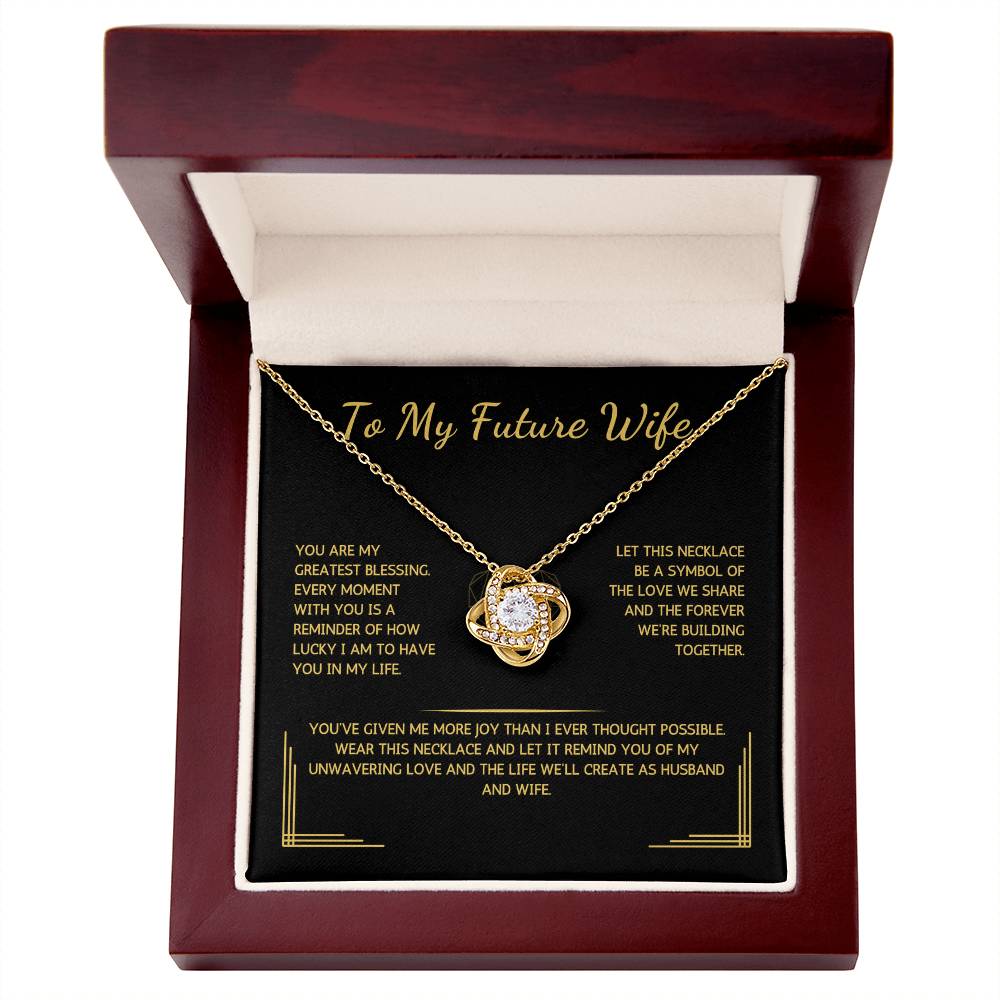 Opulyn Necklace - To My Future Wife - From Your Future Husband - WSFWFH220