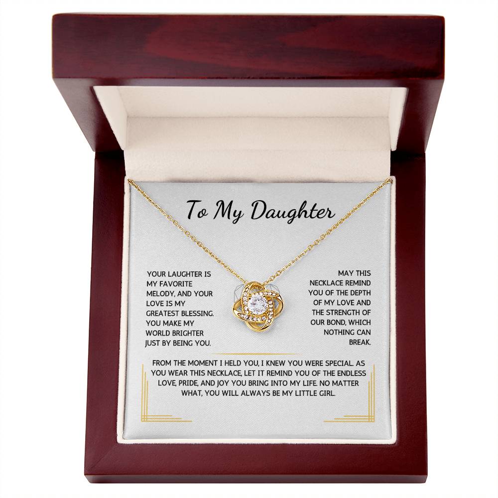 Opulyn Necklace - To My Daughter - From Dad - WSDF215