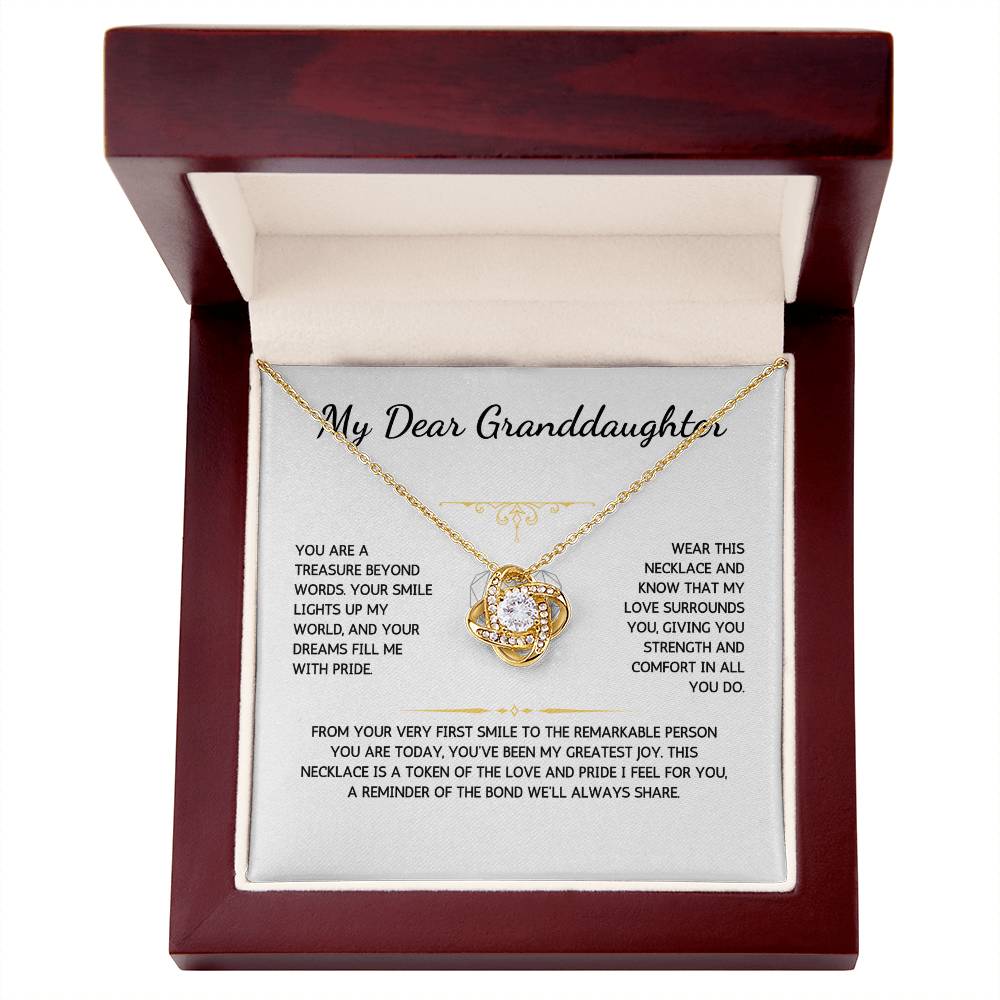 Opulyn Necklace - To My Granddaughter - From Grandmother - WSGDGM203