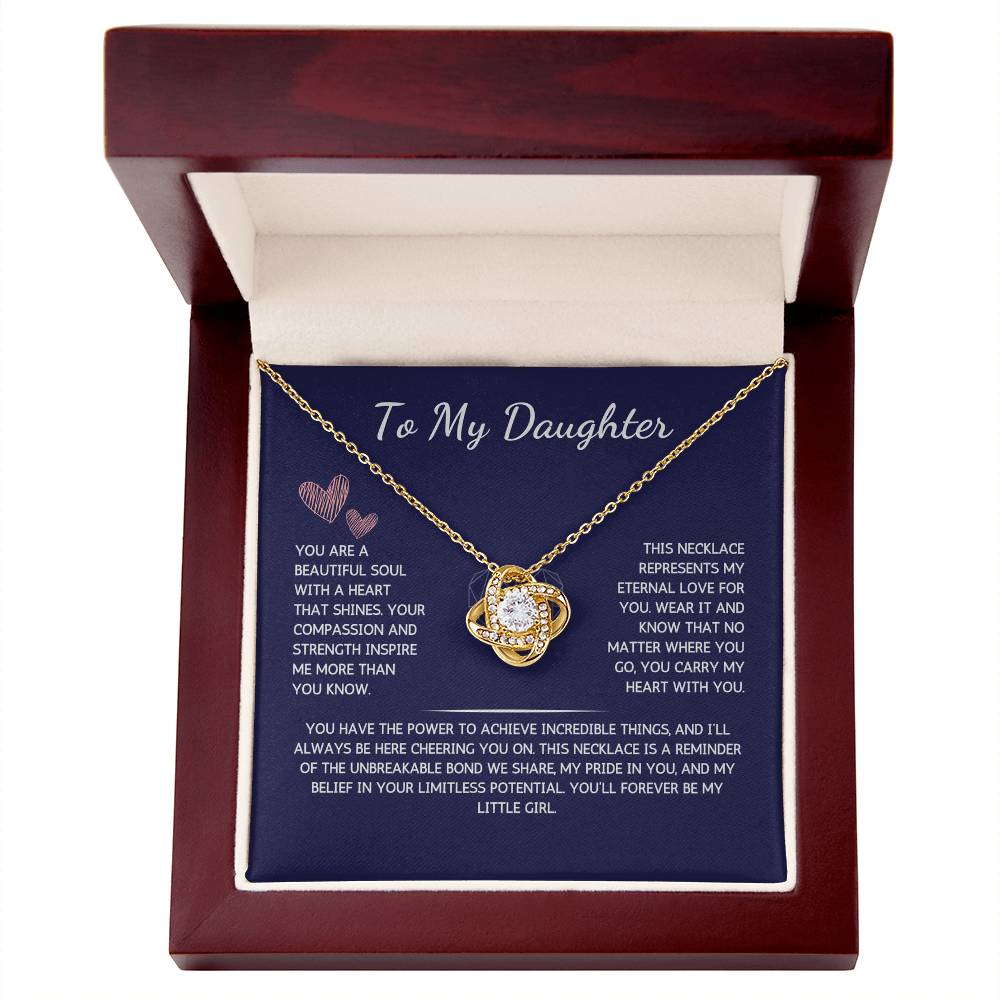 Opulyn Necklace - To My Daughter - From Dad - WSDF213