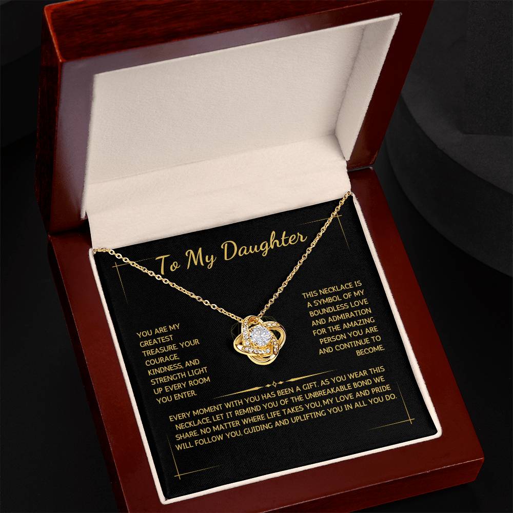 Opulyn Necklace - To My Daughter - From Dad - WSDF216