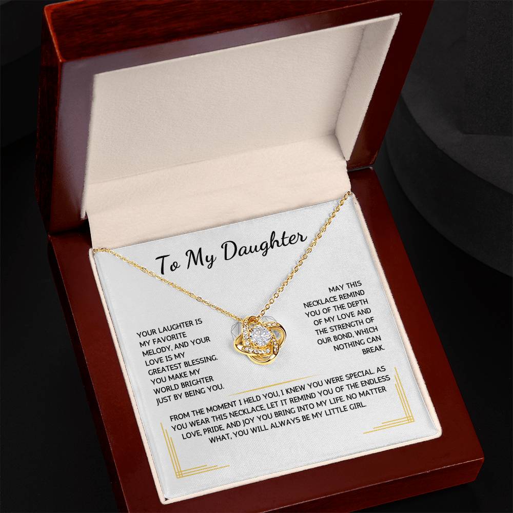 Opulyn Necklace - To My Daughter - From Dad - WSDF215