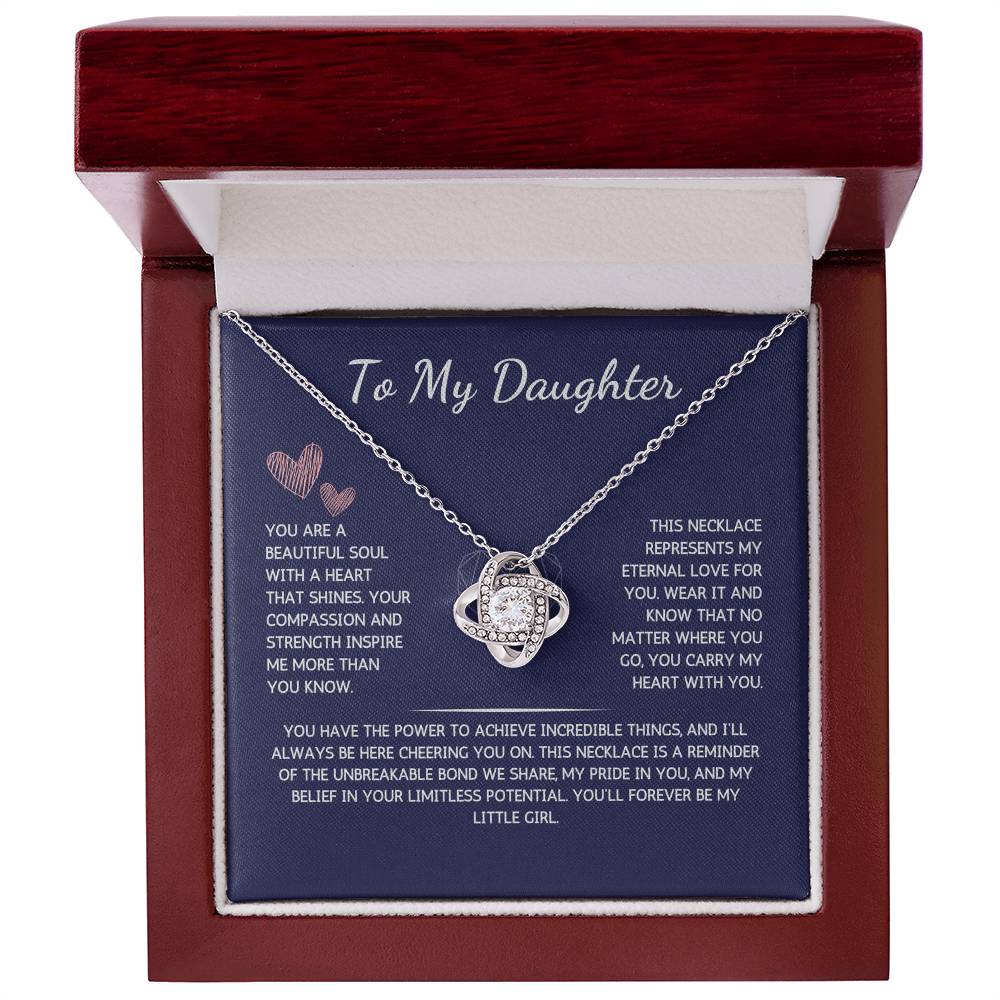 Opulyn Necklace - To My Daughter - From Dad - WSDF213