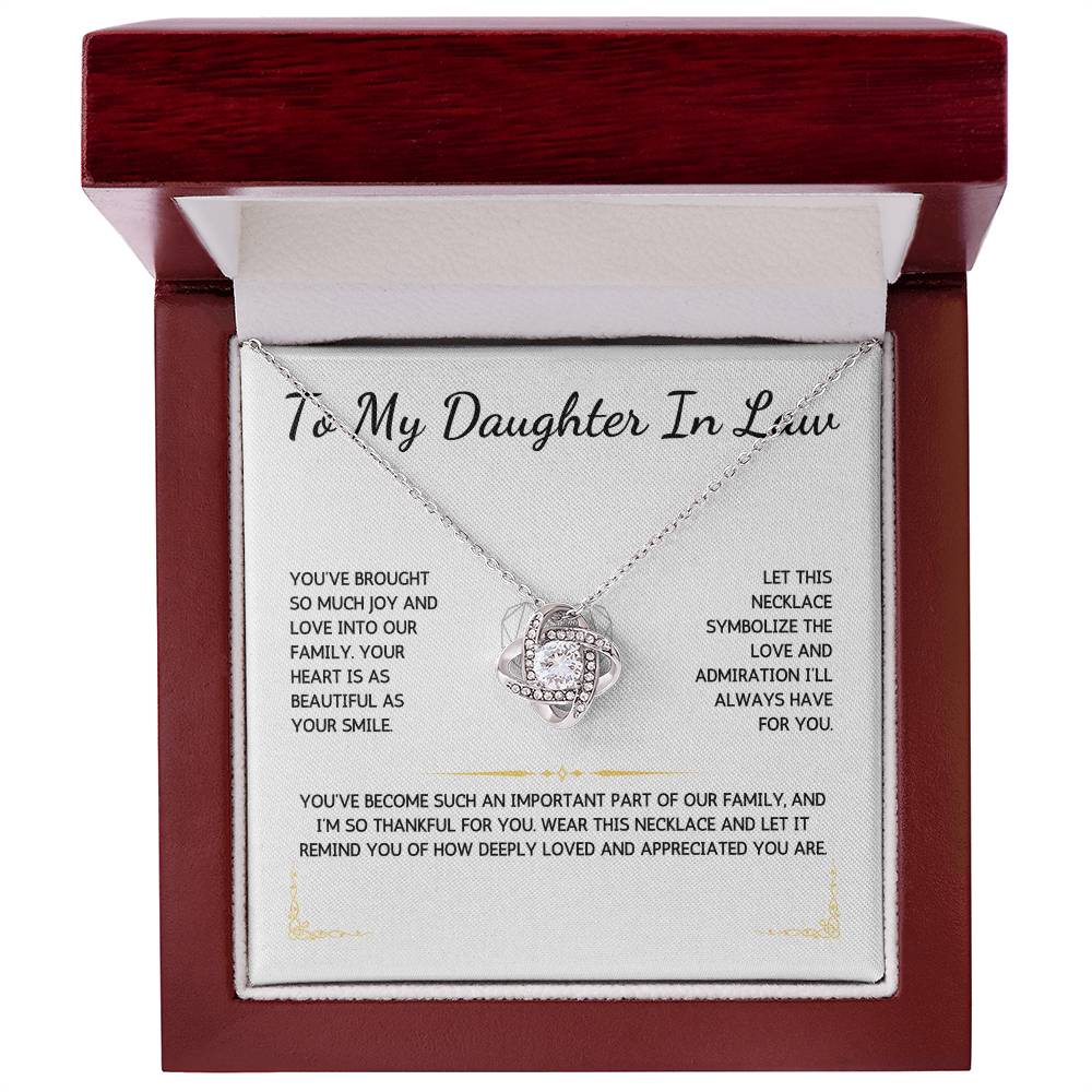 Opulyn Necklace - To My Daughter In Law - WSSDIL205