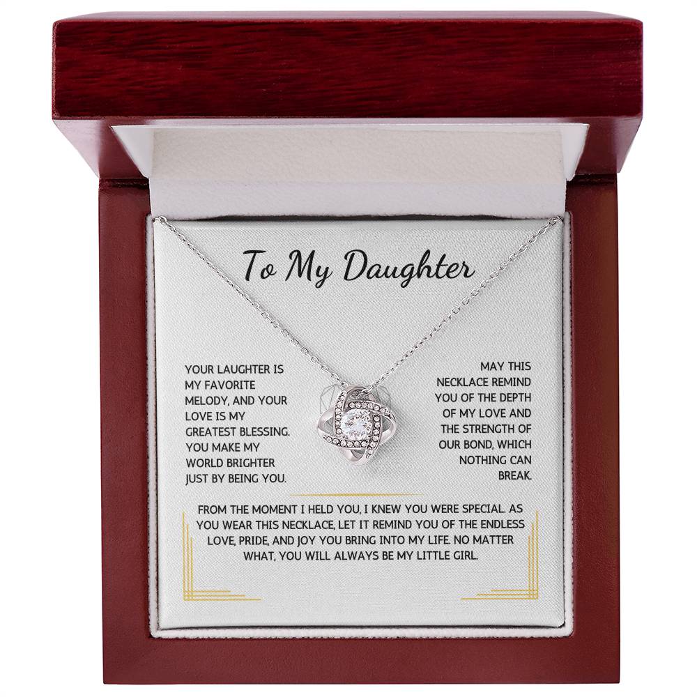 Opulyn Necklace - To My Daughter - From Dad - WSDF215