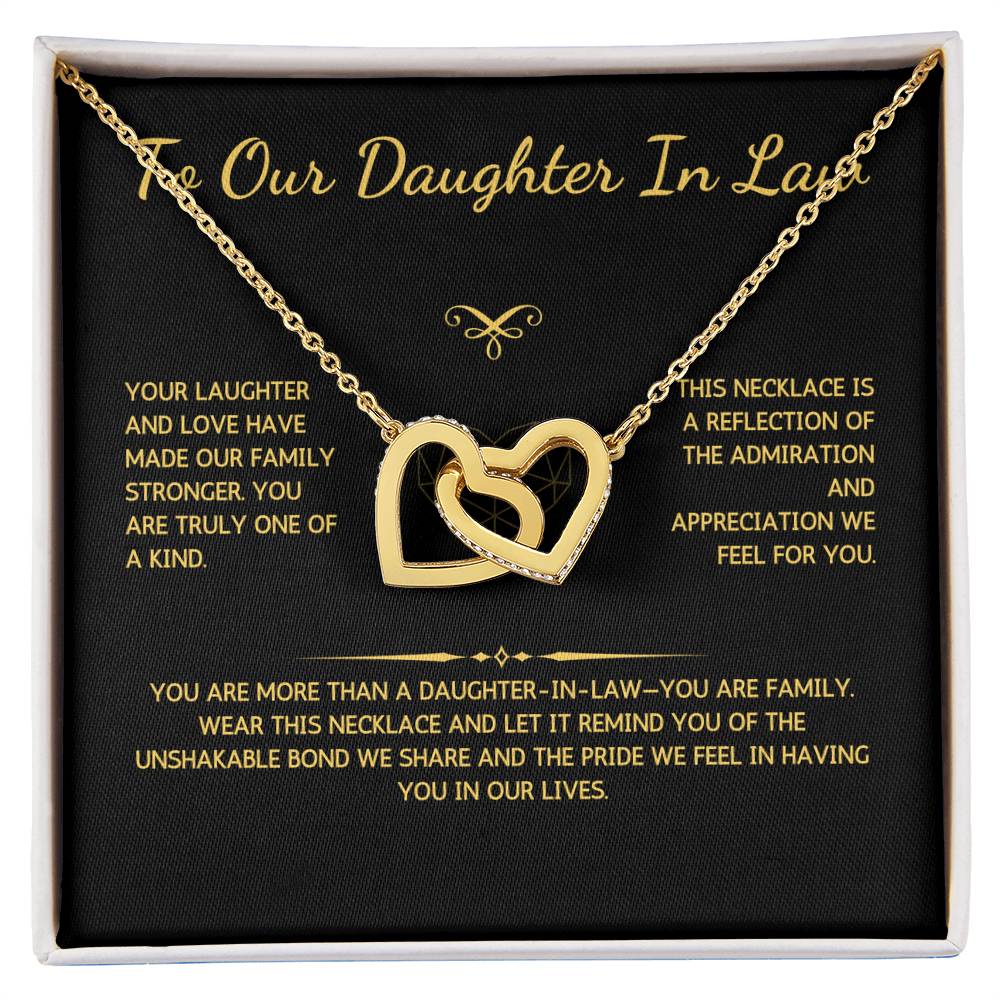 Charmora Necklace - To Our Daughter In Law - WSODIL206