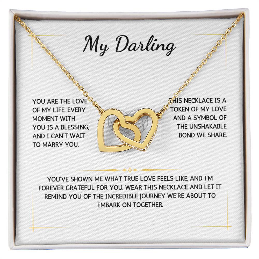 Charmora Necklace - To My Darling - From Your Future Husband - WSFWFH237