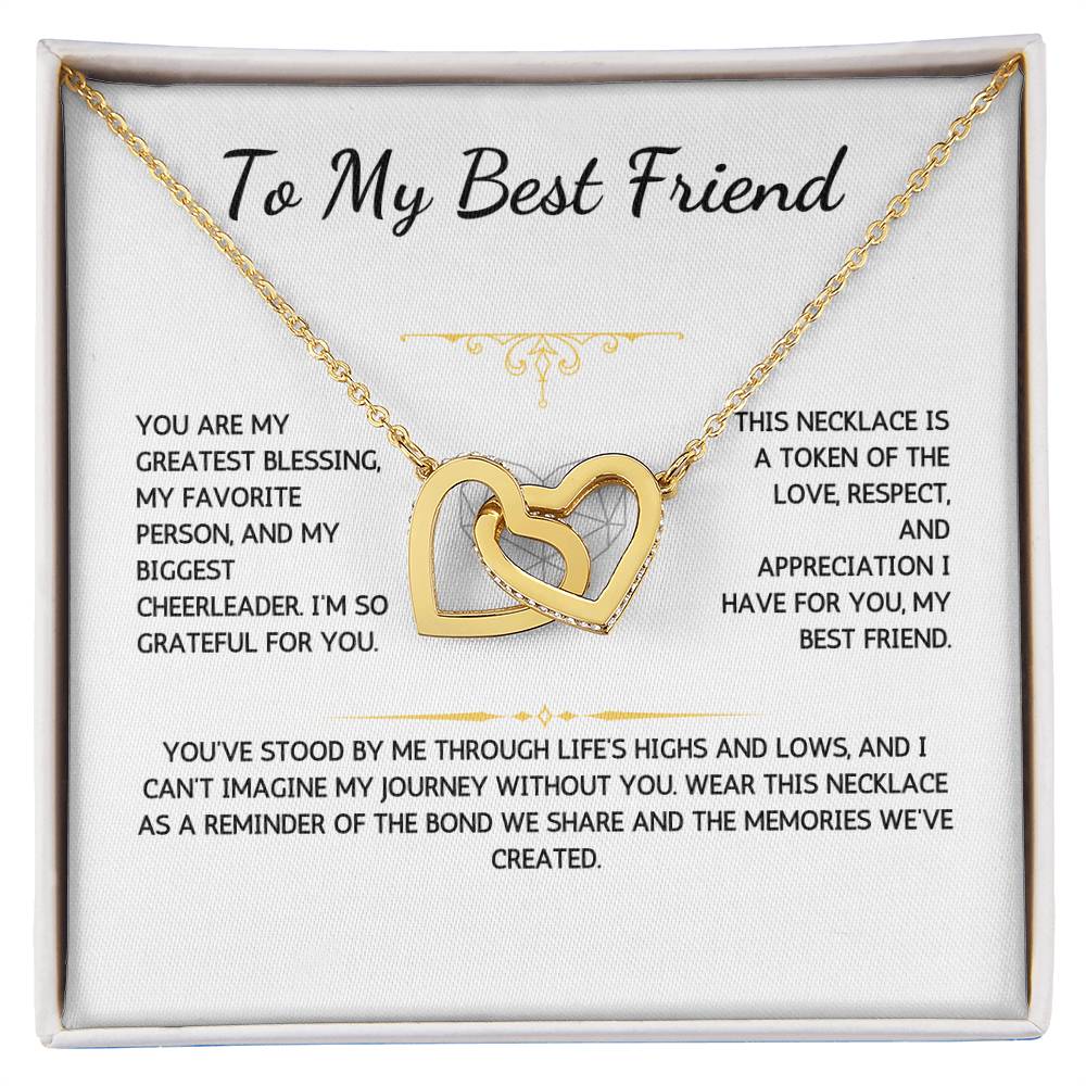 Charmora Necklace - To My Best Friend - WSBF203