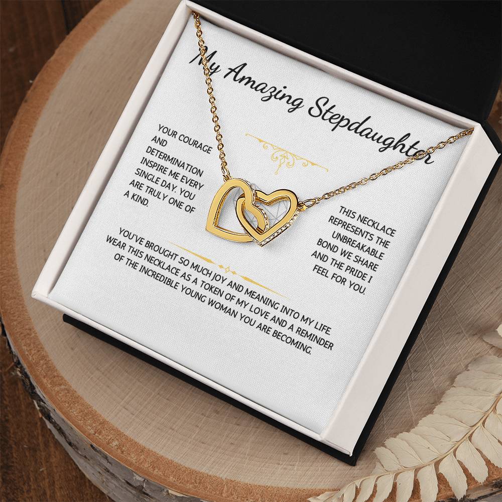 Charmora Necklace - To My Step Daughter - WSSD203