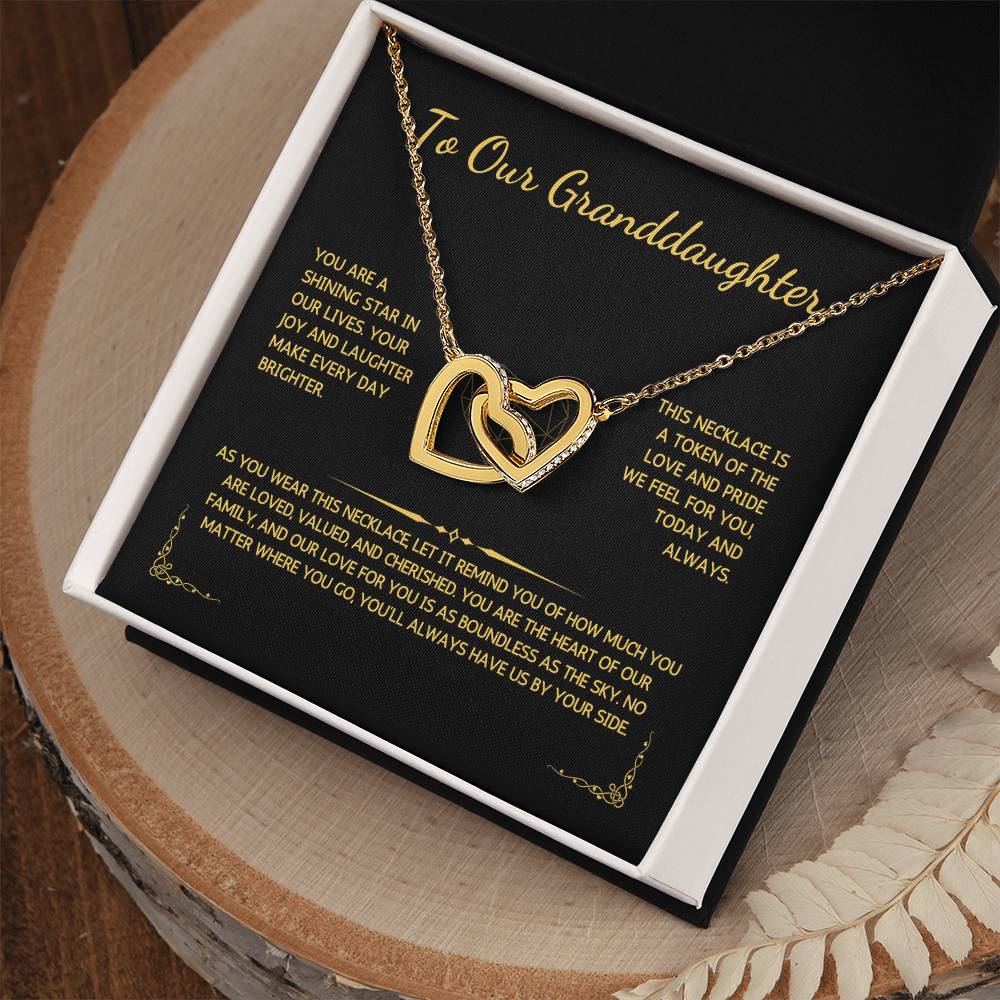 Charmora Necklace - To Our Granddaughter - From Grandparents - WSGDGP211