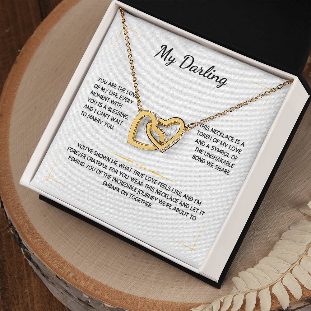 Charmora Necklace - To My Darling - From Your Future Husband - WSFWFH237