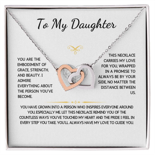 Charmora Necklace - To My Daughter - From Dad - WSDF211