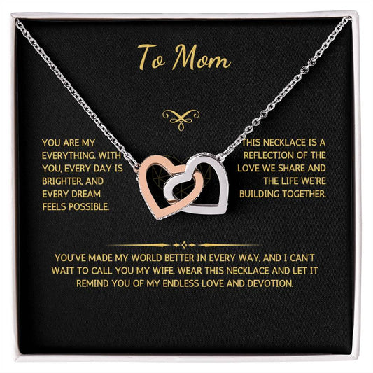 Charmora Necklace - To My Mom - From Your Daughter - WSMD220