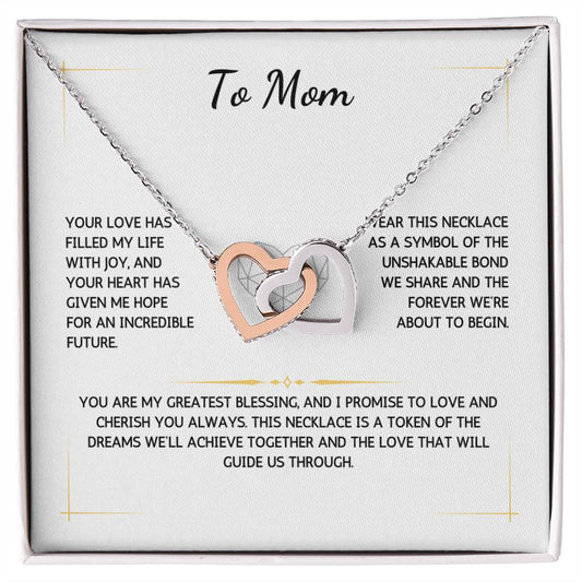 Charmora Necklace - To My Mom - From Your Daughter - WSMD219