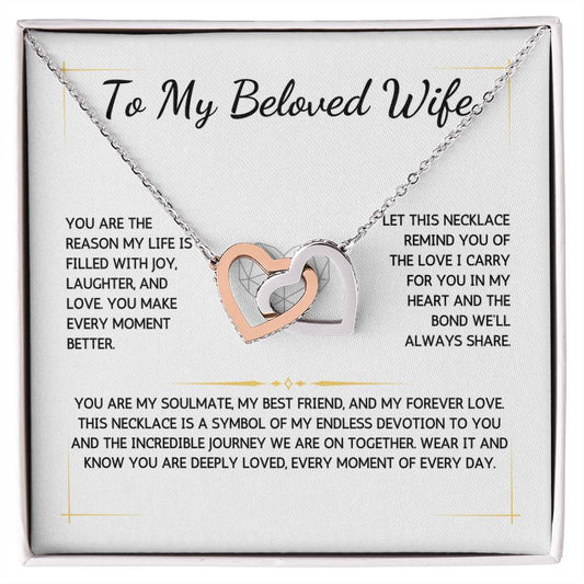 Charmora Necklace - To My Wife - From Your Husband - WSWH230