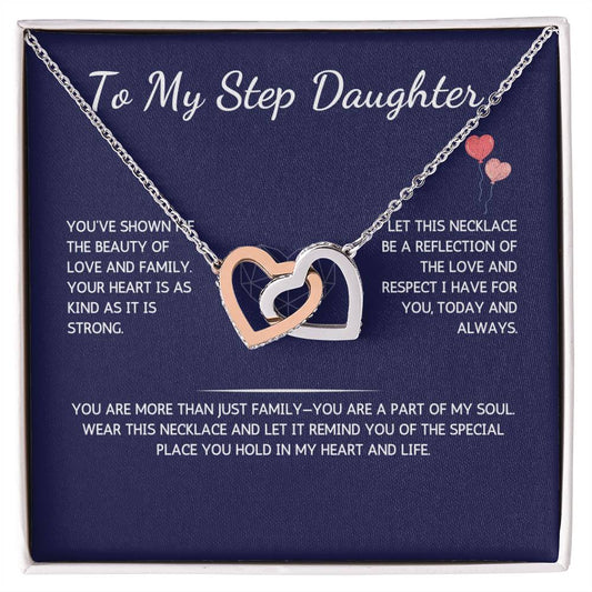 Charmora Necklace - To My Step Daughter - WSSD204