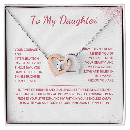 Charmora Necklace - To My Daughter - From Dad - WSDF208