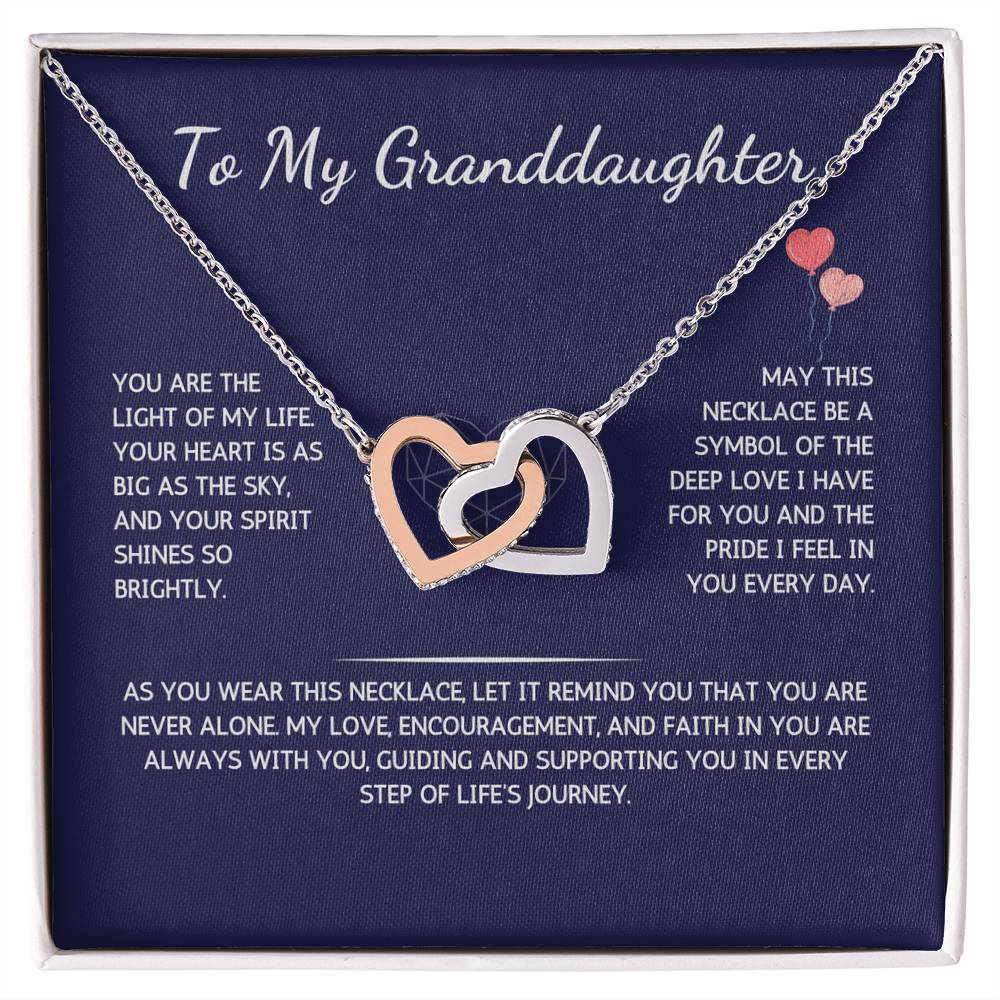 Charmora Necklace - To My Granddaughter - From Grandmother - WSGDGM204