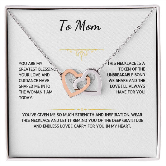 Charmora Necklace - To My Mom - From Your Daughter - WSMD223