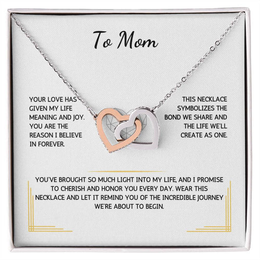 Charmora Necklace - To My Mom - From Your Daughter - WSMD217