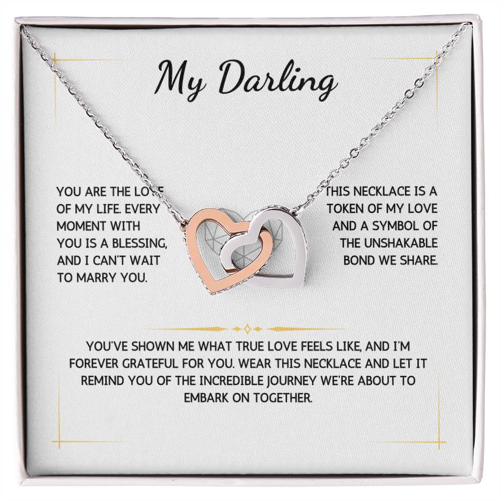 Charmora Necklace - To My Darling - From Your Future Husband - WSFWFH237