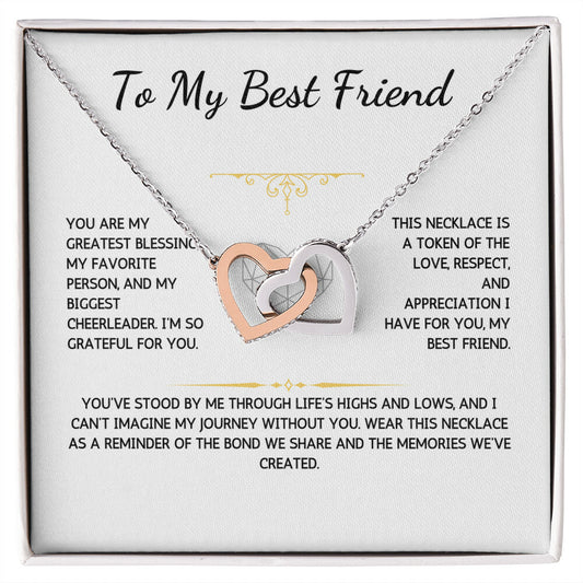 Charmora Necklace - To My Best Friend - WSBF203