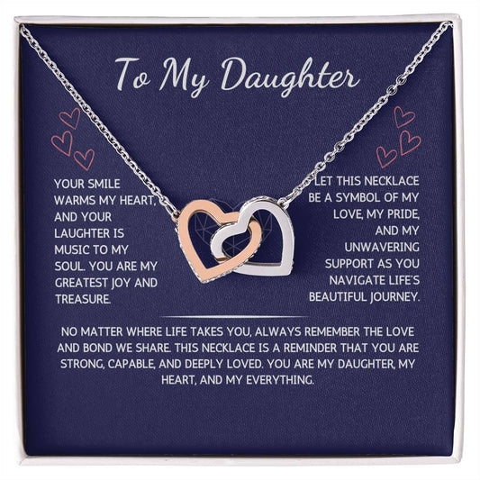 Charmora Necklace - To My Daughter - From Dad - WSDF2010