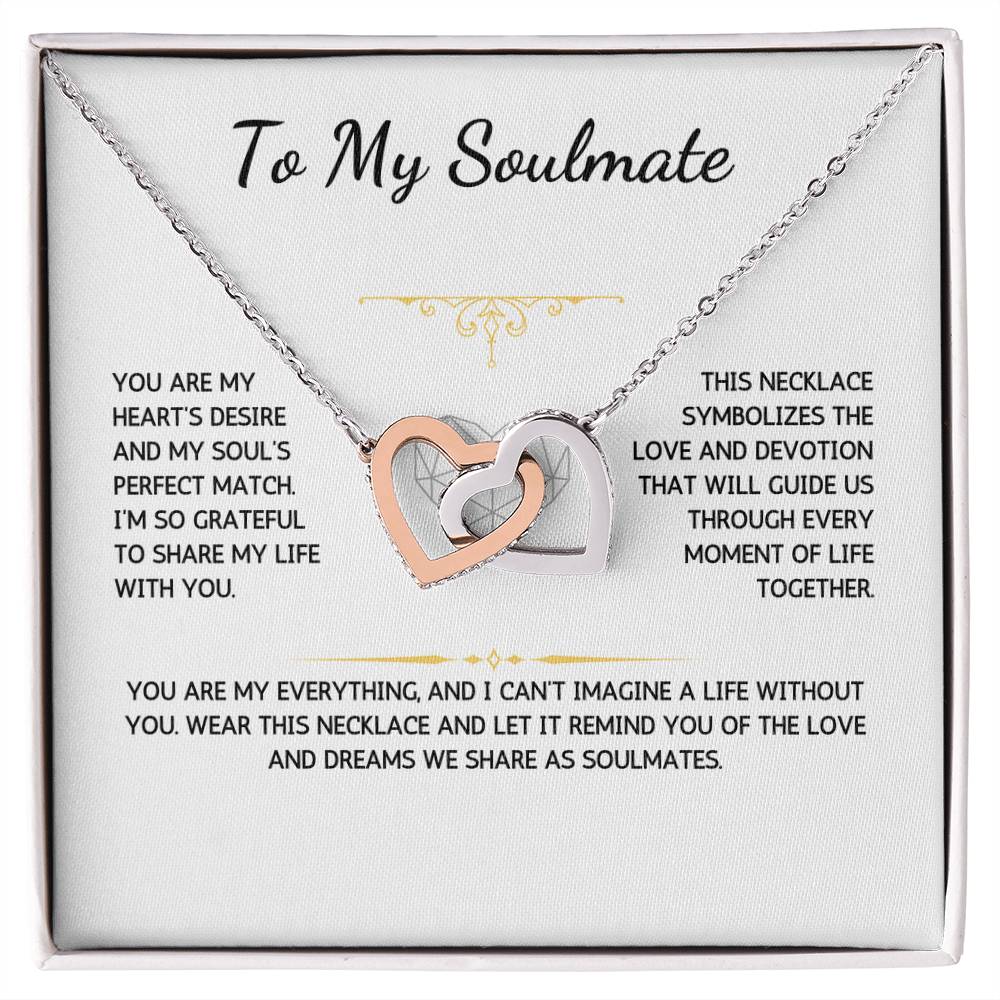 Charmora Necklace - To My Soulmate (Female) - WSSoulF203