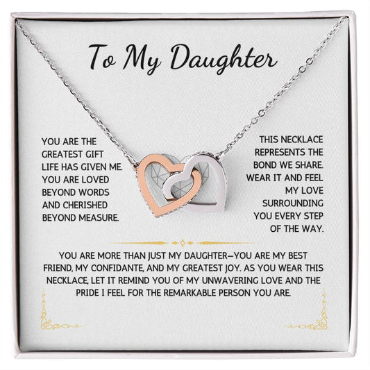 Charmora Necklace - To My Daughter - From Mom - WSDM205