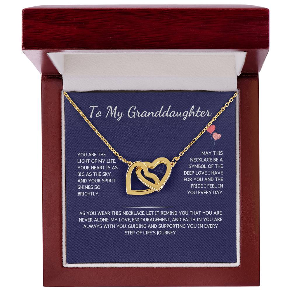 Charmora Necklace - To My Granddaughter - From Grandmother - WSGDGM204