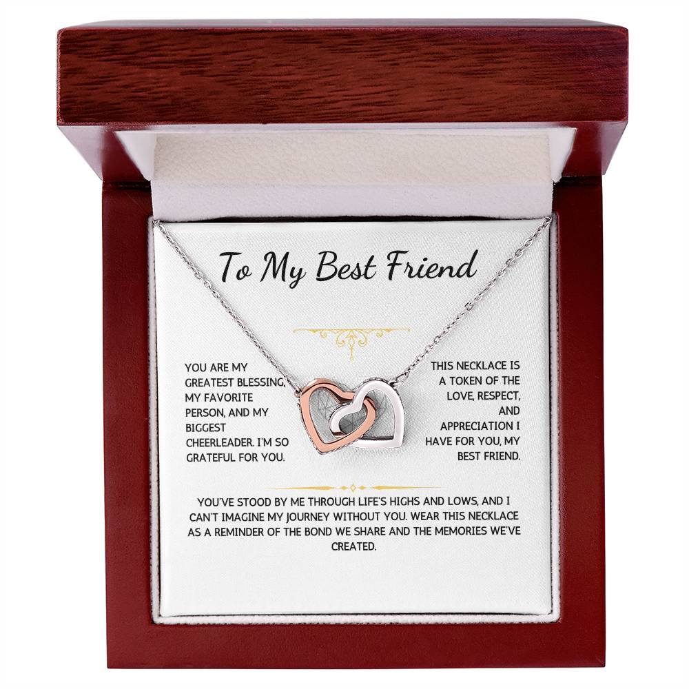 Charmora Necklace - To My Best Friend - WSBF203